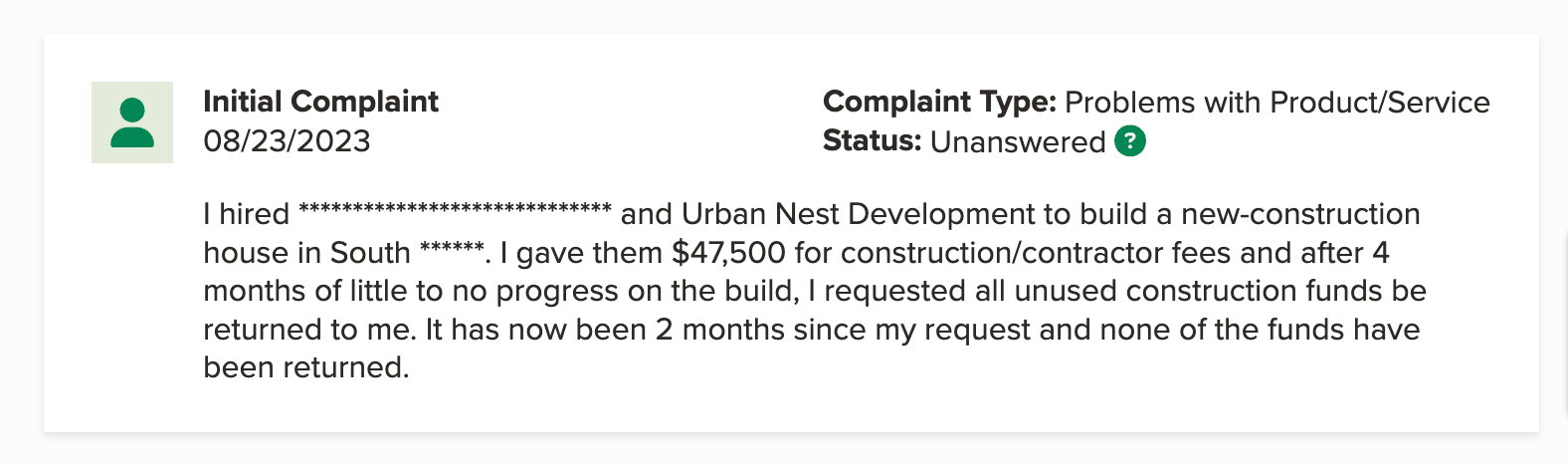 Urban Nest Development